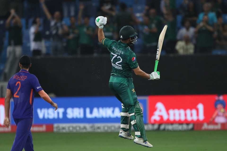 Pakistan win super four match against India on asia cup t20 match.